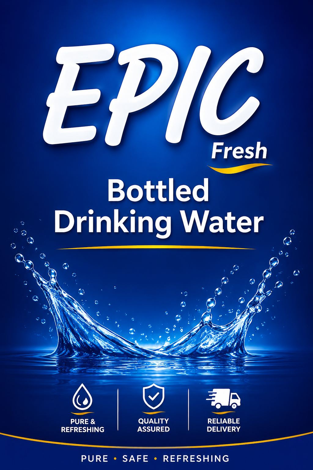 EPIC Fresh brand poster